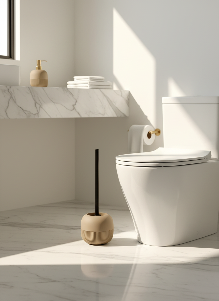 Chaton Toilet Brush - Brown