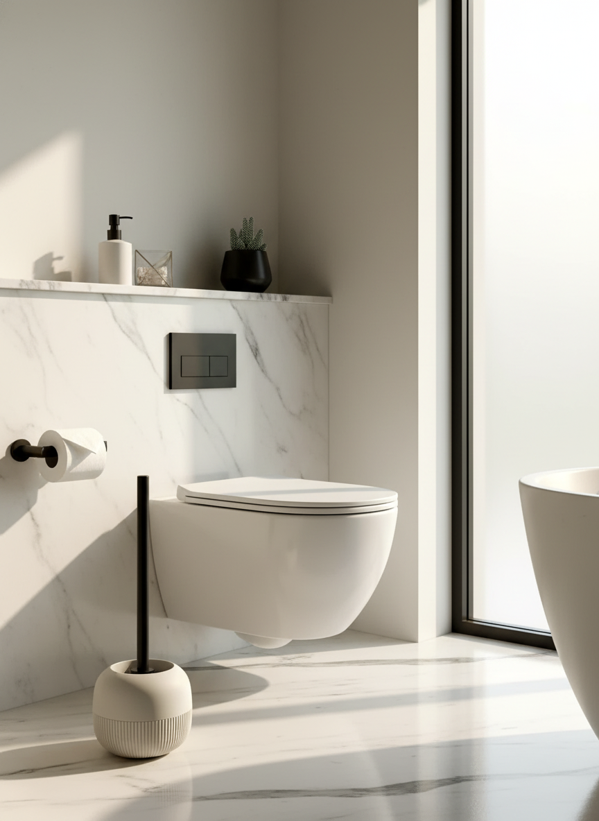 Chaton Toilet Brush - Beige