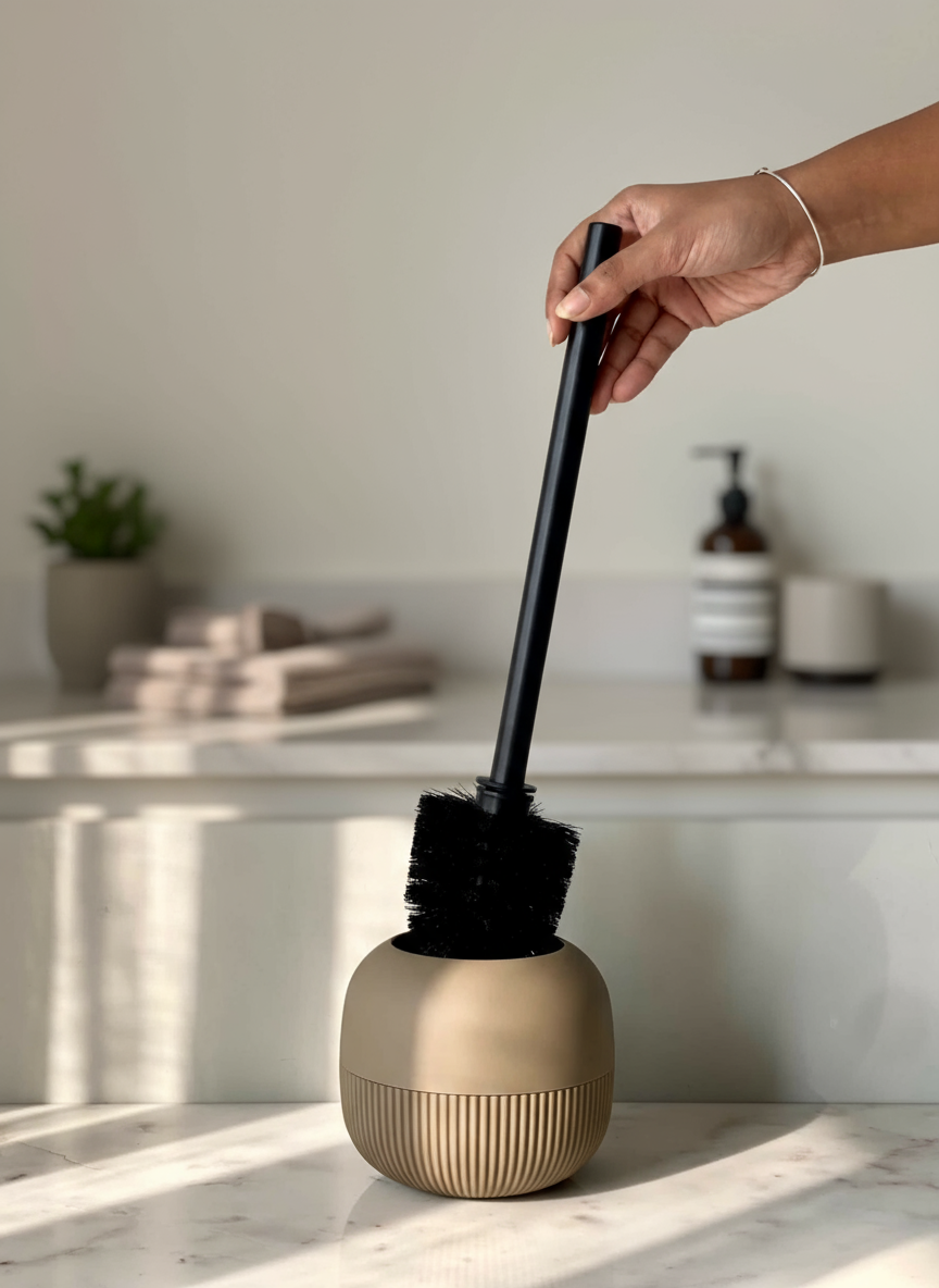 Chaton Toilet Brush - Brown