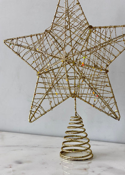 Shimmer Christmas Star Tree Topper