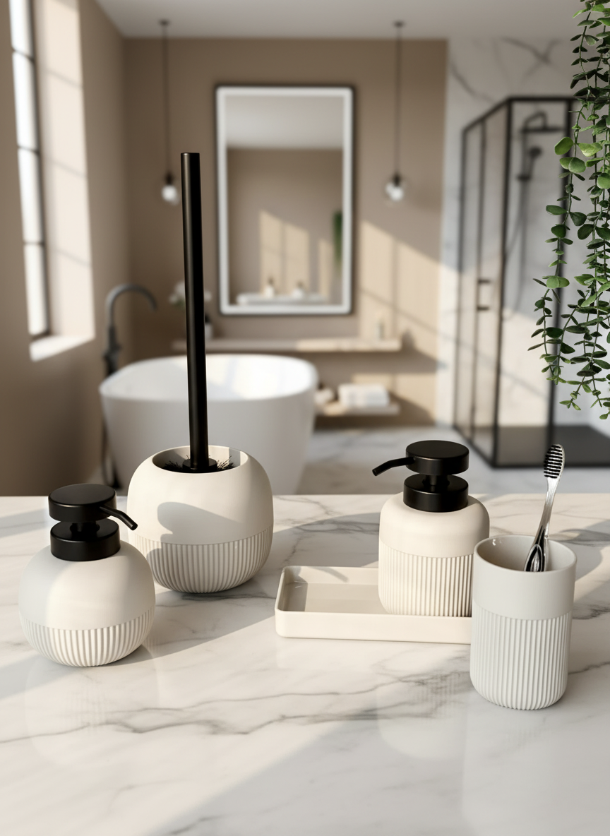 Chaton Toilet Brush - Beige