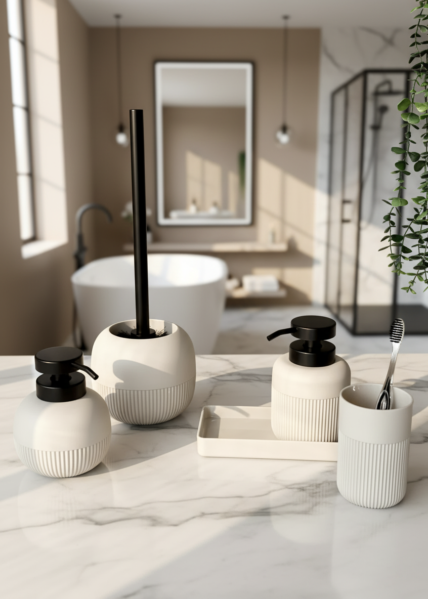 Chaton Toilet Brush - Beige