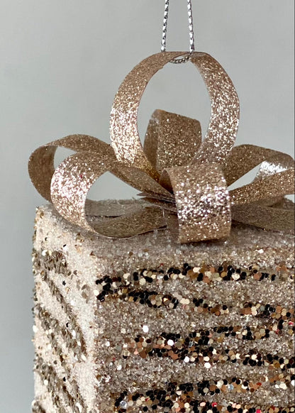 Gilded Hanging Gift Box - (Set Of 3)