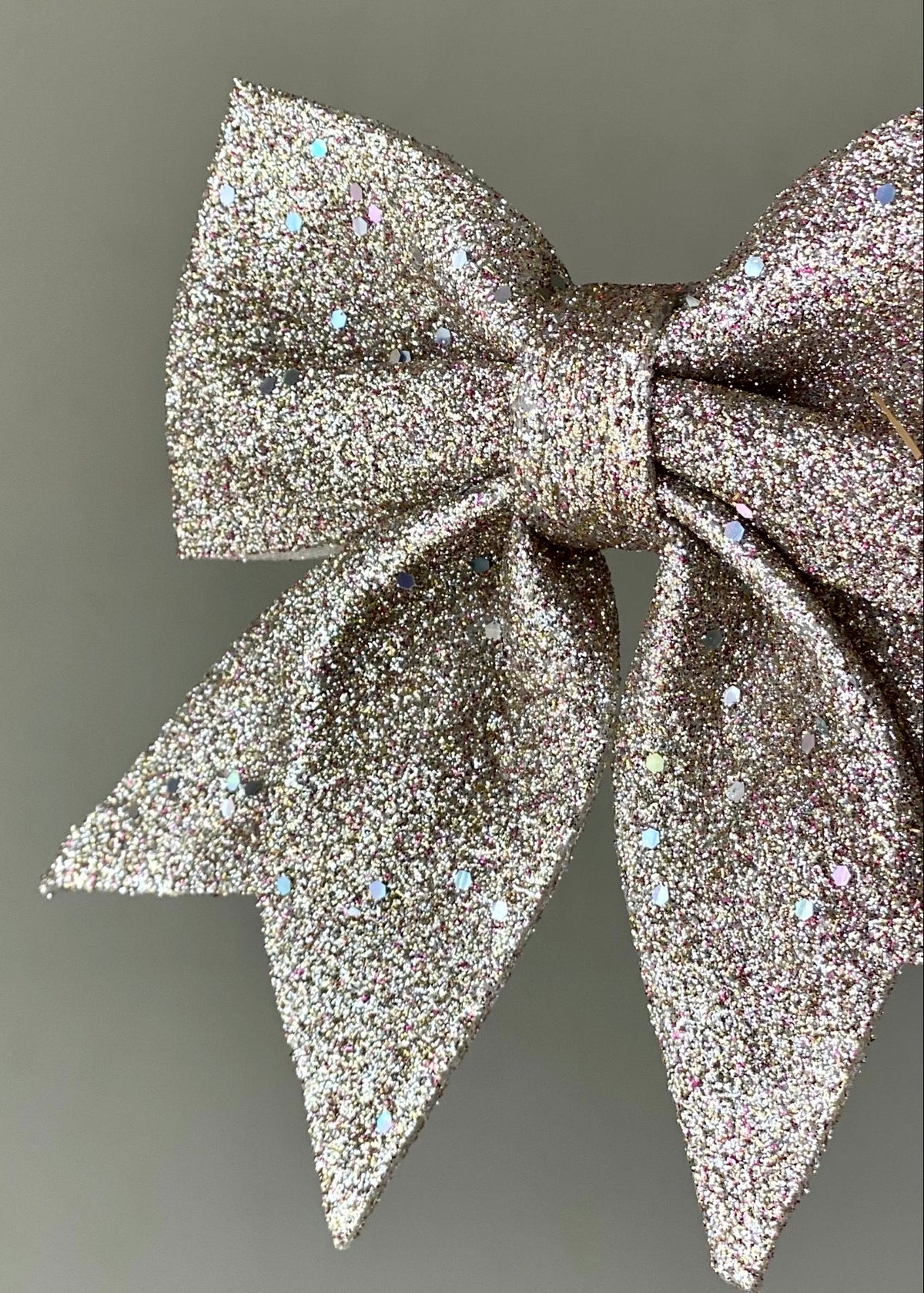Luxe Glitter Bow Set - (Set of 3)