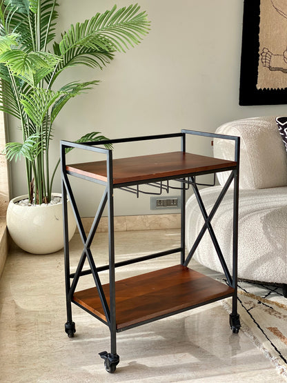 Trove Wood Bar Cart