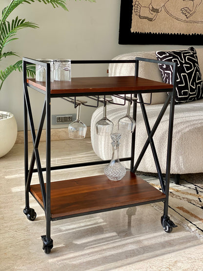 Trove Wood Bar Cart