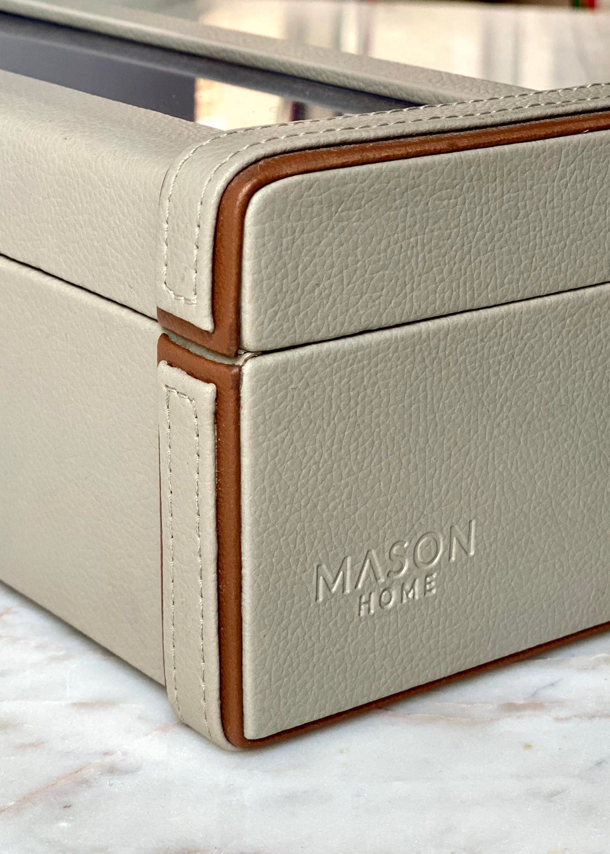 Chronos Glass-Top Watch Box