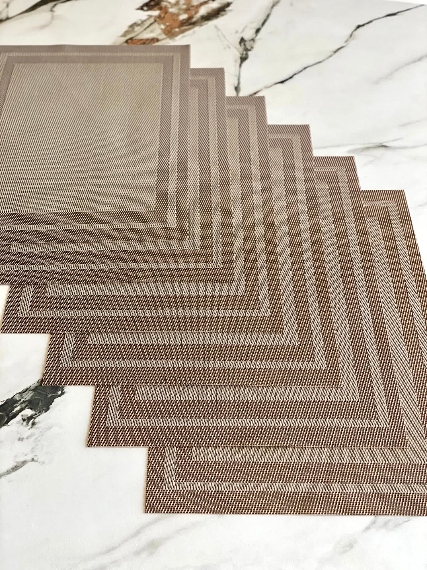 Classic Table Mats - Beige (Set of 6)