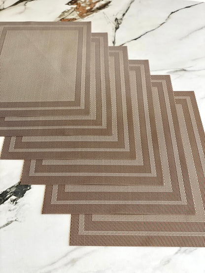 Classic Table Mats - Beige (Set of 6)