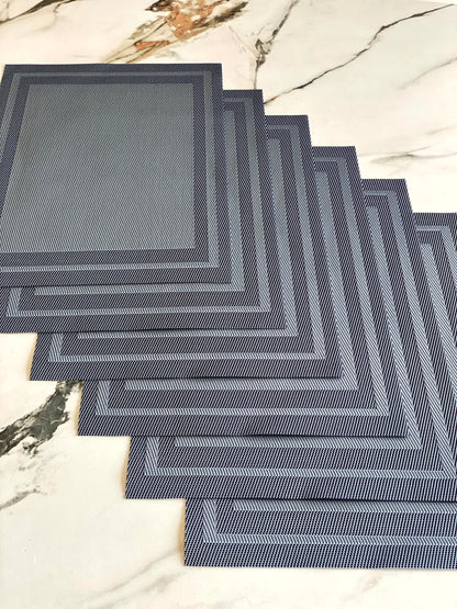 Classic Table Mats - Grey (Set of 6)