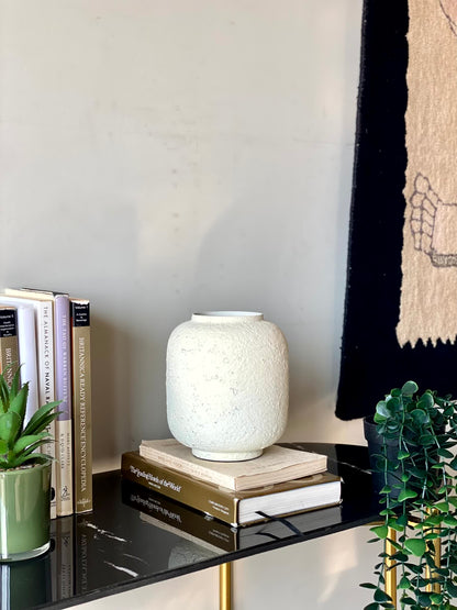 Rasa Vase - Ivory
