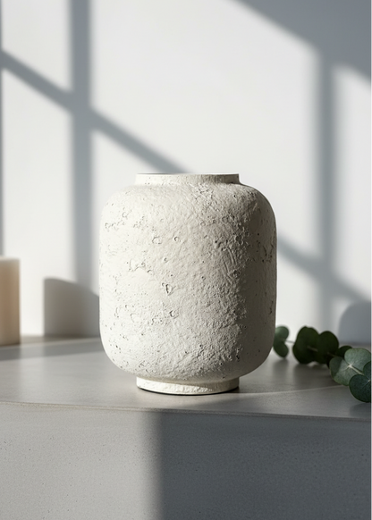 Rasa Vase - Ivory