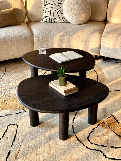 Odessa Nesting Tables - Black (Set of 2)