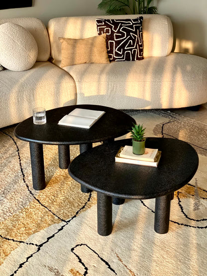 Odessa Nesting Tables - Black (Set of 2)