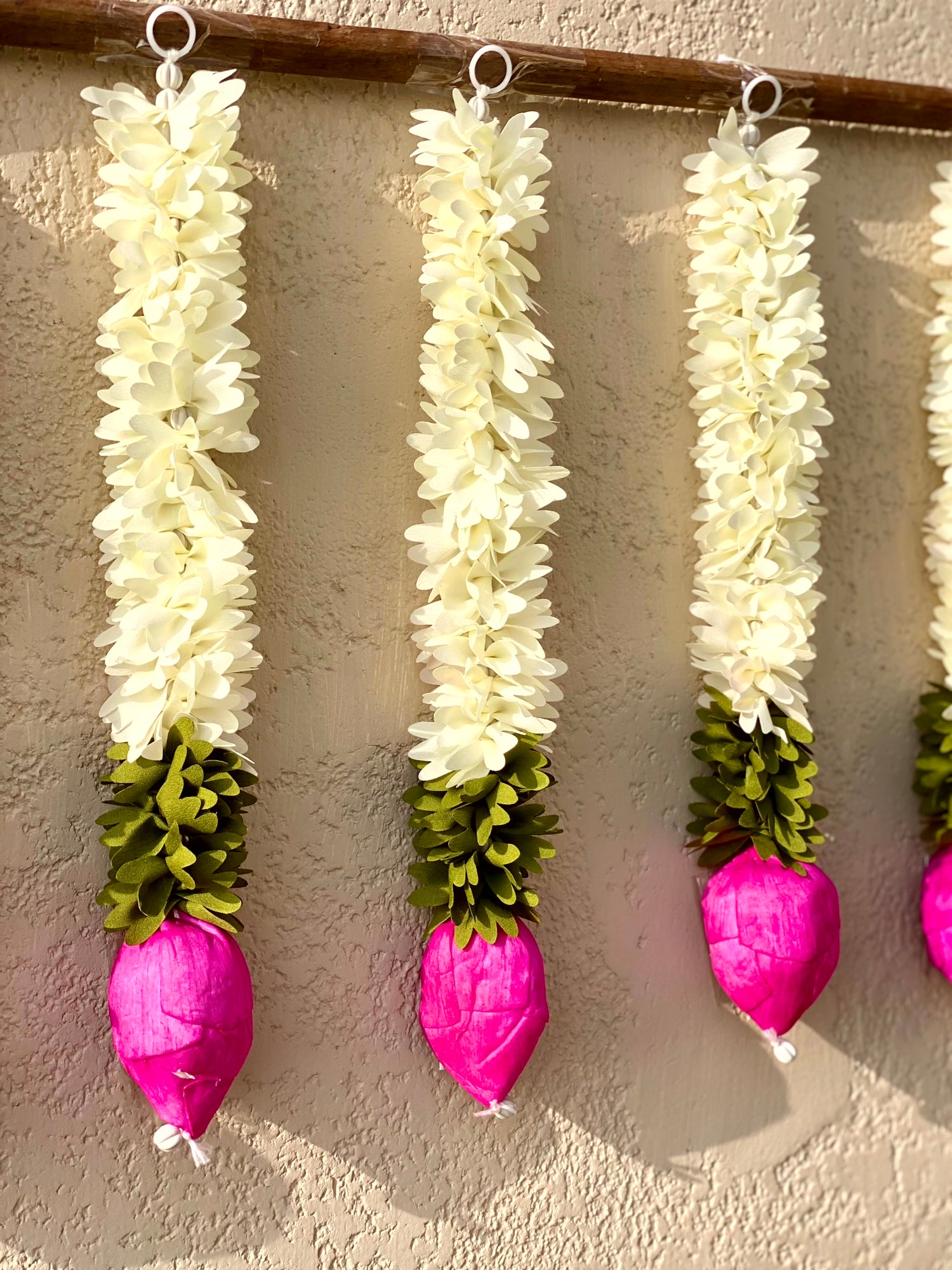 Festive Shubh Lotus Latkan - Set of 10(Small)