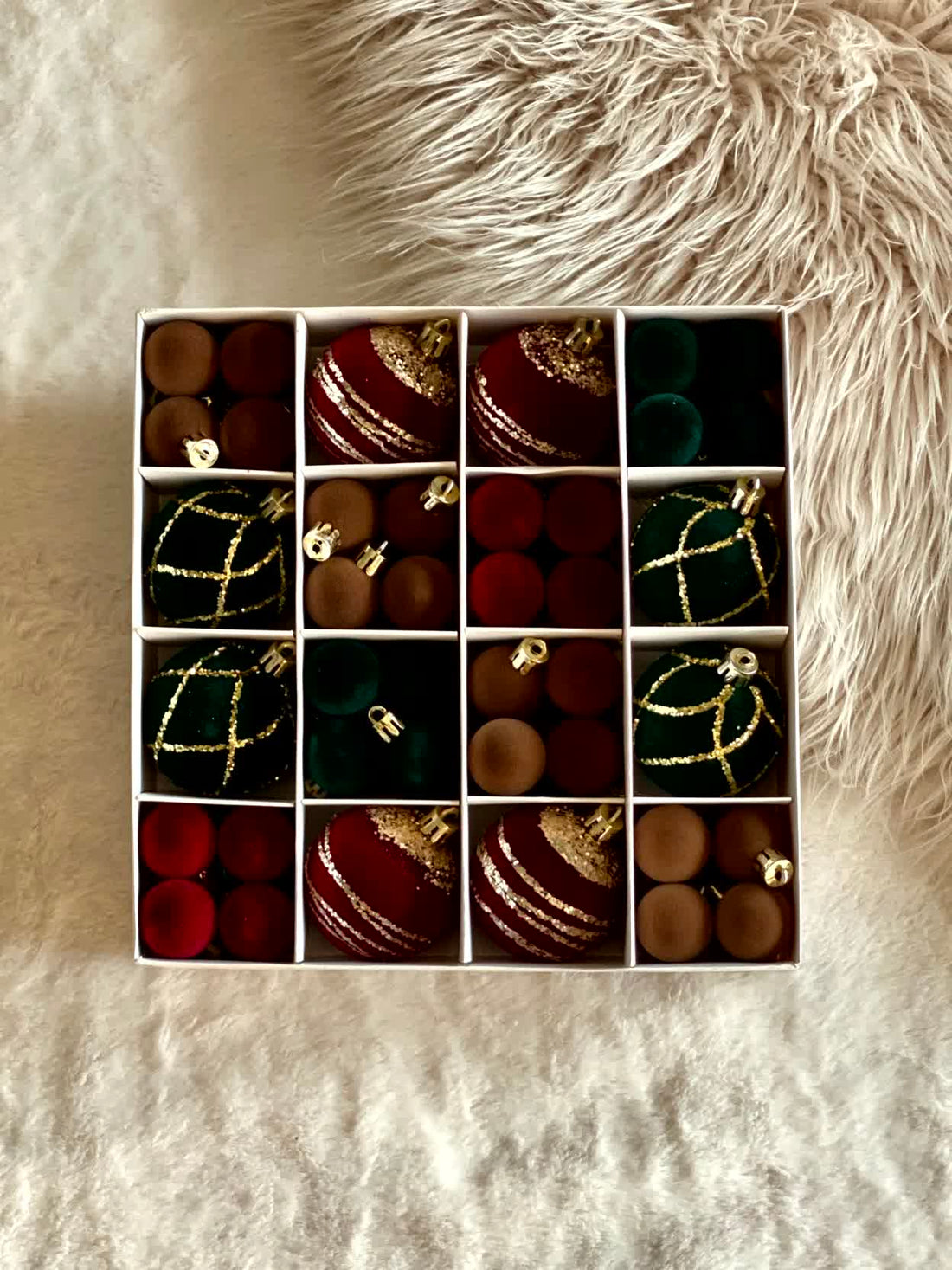 Christmas Baubles Luxe Set