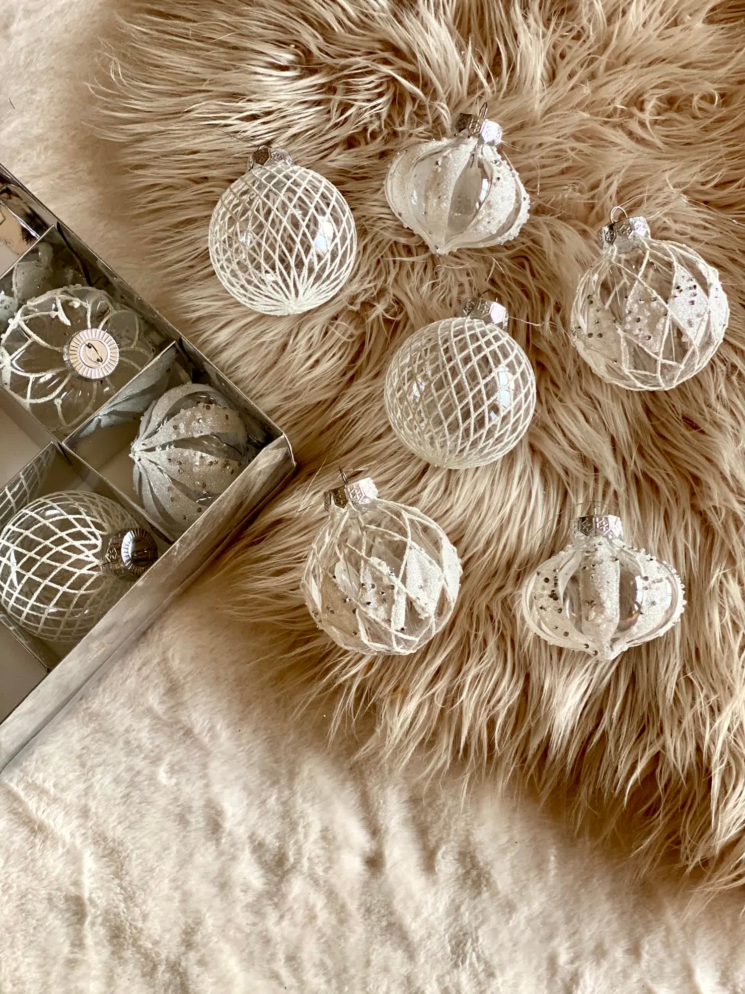 Christmas Snow Hanging Set