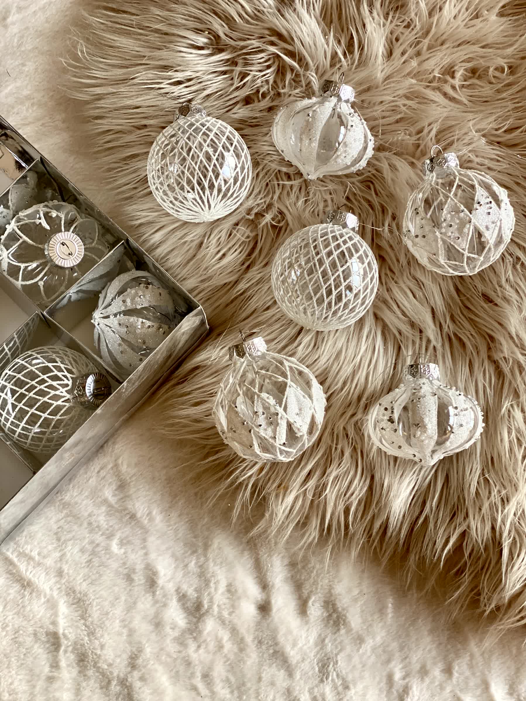 Christmas Snow Hanging Set