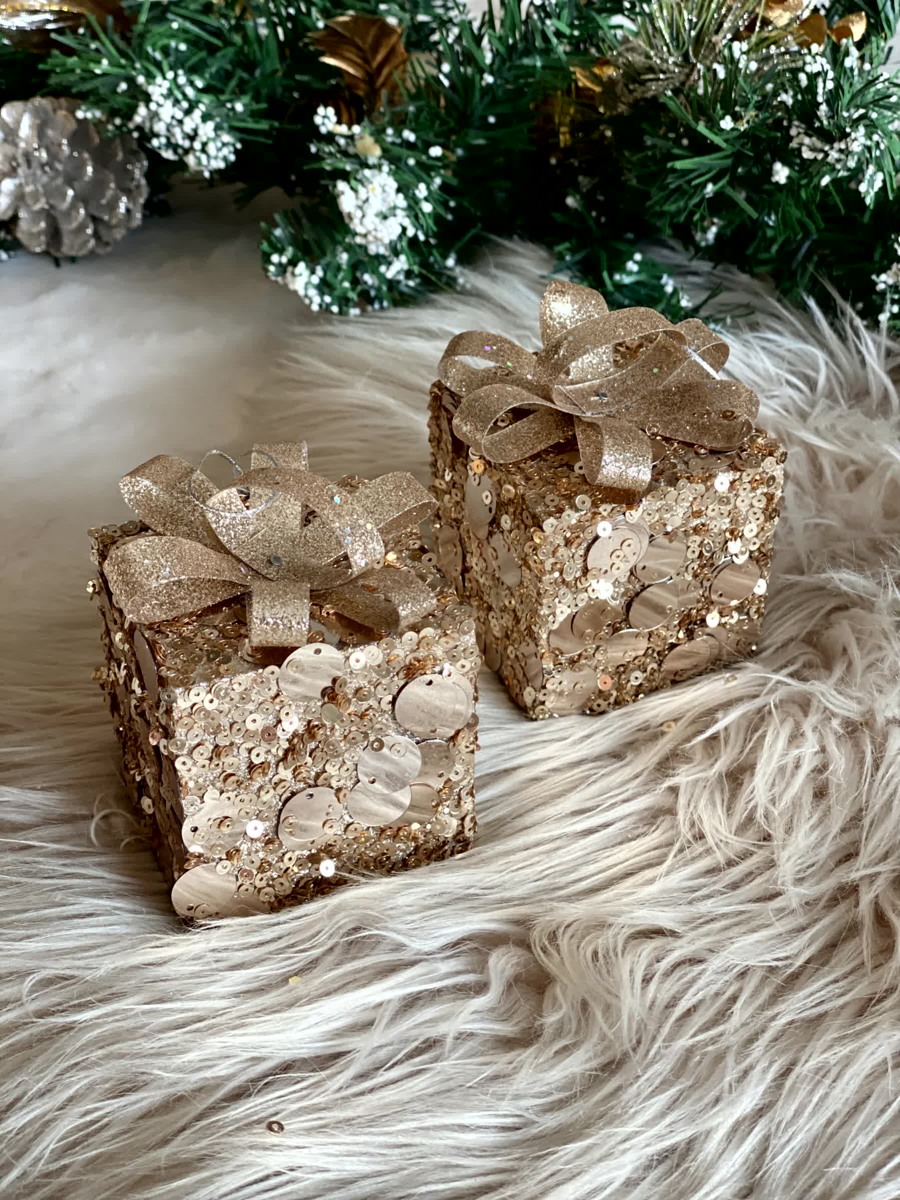 Christmas Bliss Gift Hanging - Set of 2