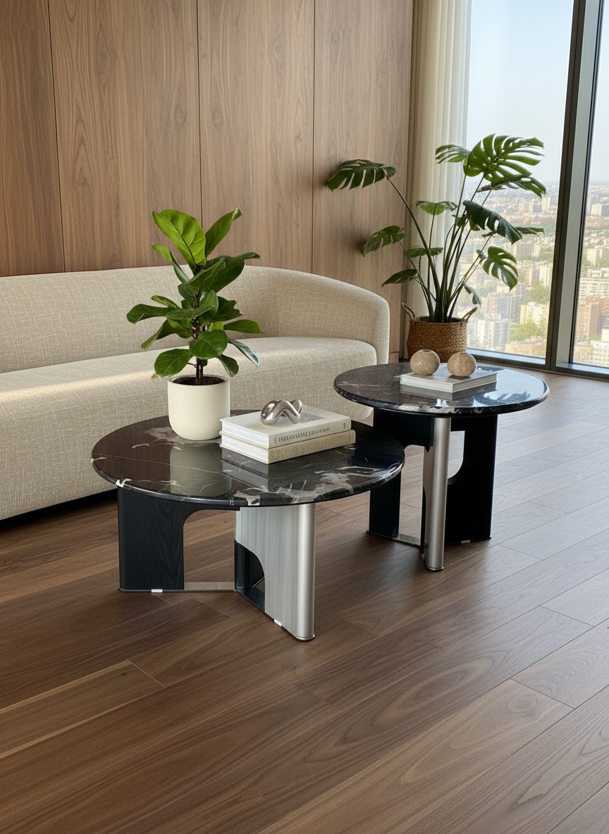 Bayton Center Table - Set of 2 (Only For Mumbai)