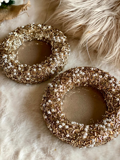 Christmas Frame Hanging - Set of 2