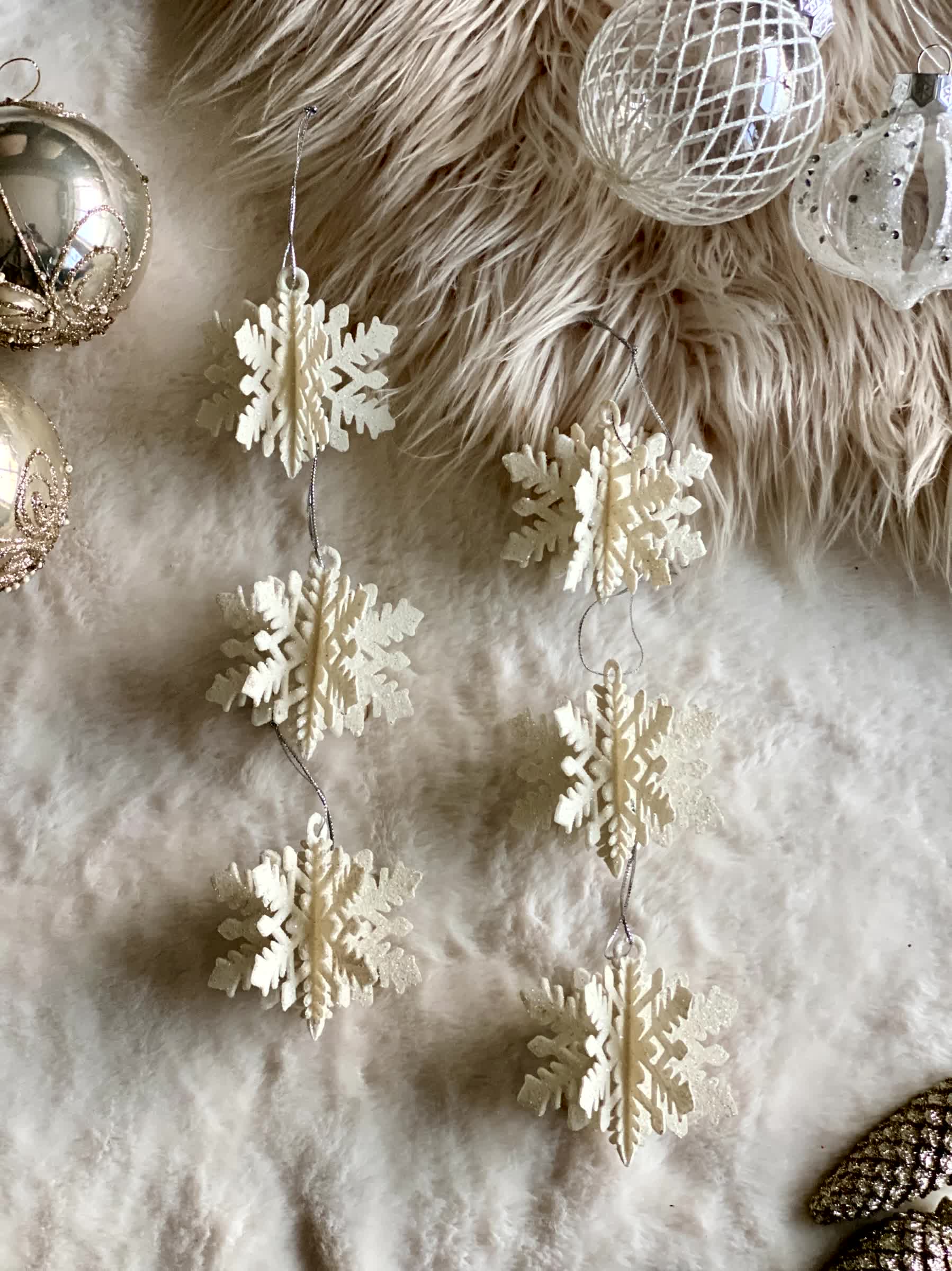 Christmas Snowflake Set  - Set of 6