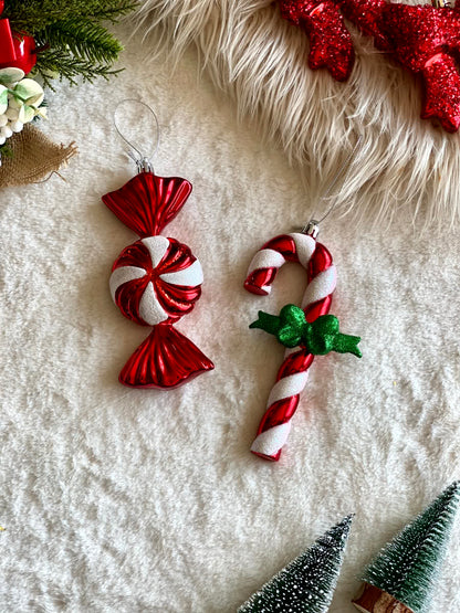 Christmas Sweet Treat Hanging - Set of 2