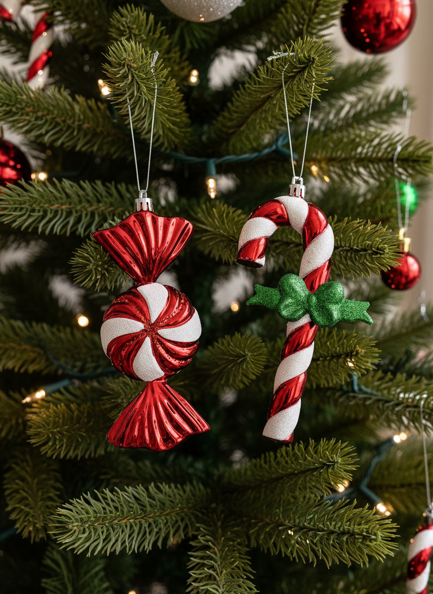 Christmas Sweet Treat Hanging - Set of 2