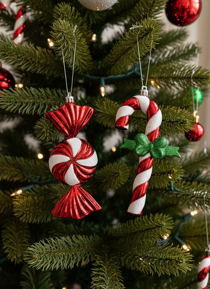 Christmas Sweet Treat Hanging - Set of 2