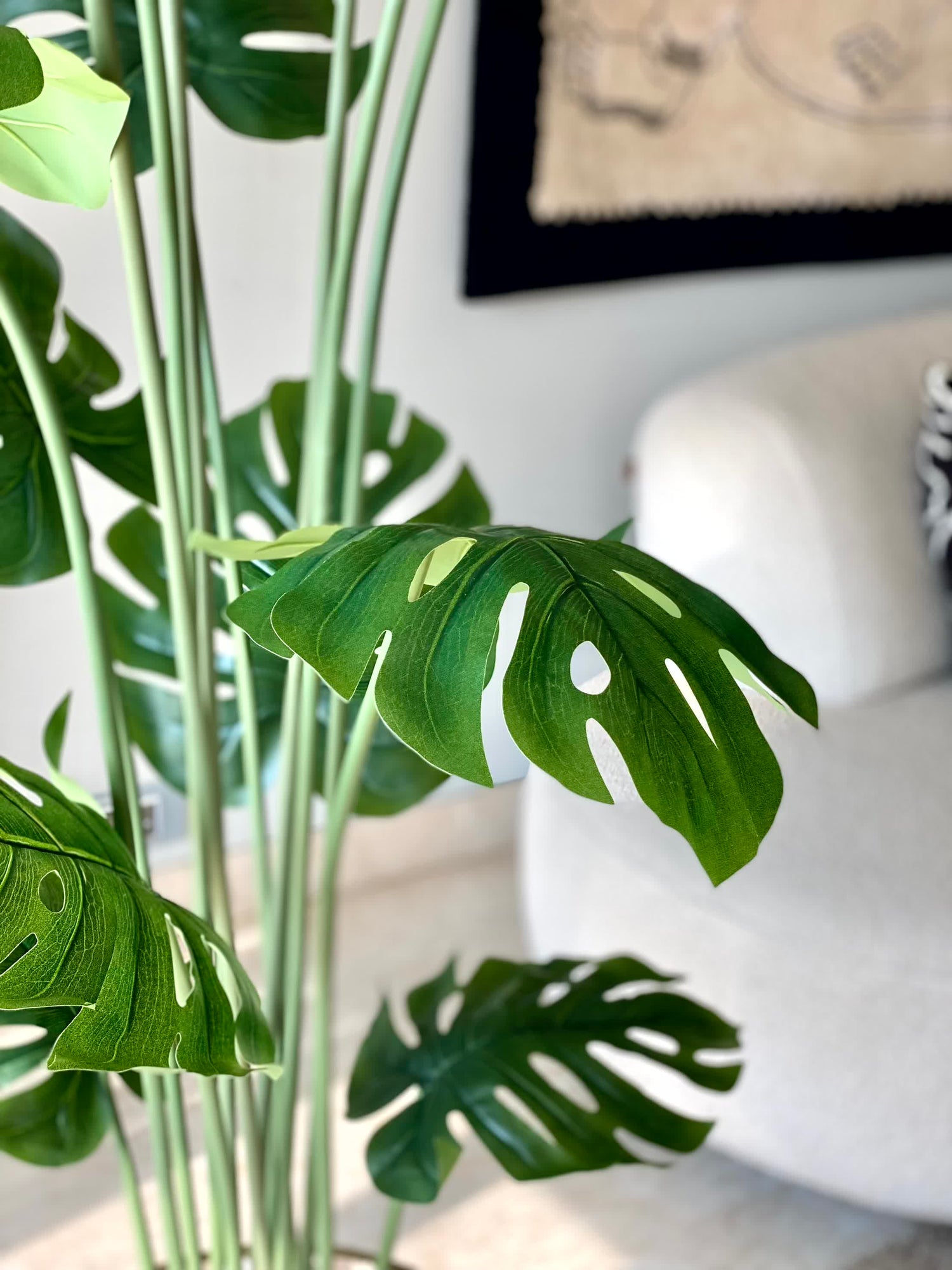 Artificial Monstera Plant - 6 Feet