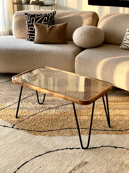 Cabo Cane Center Table