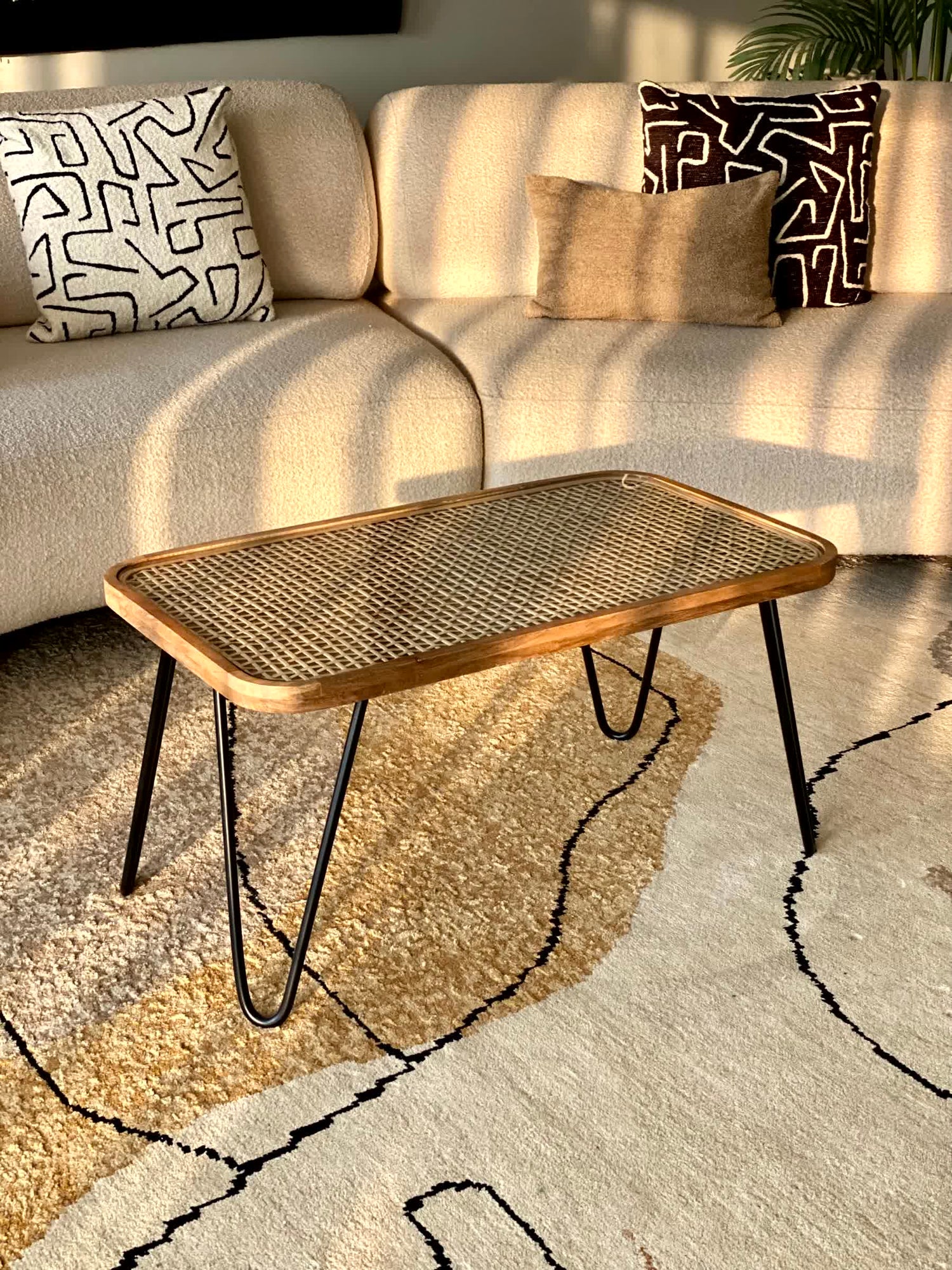 Cabo Cane Center Table