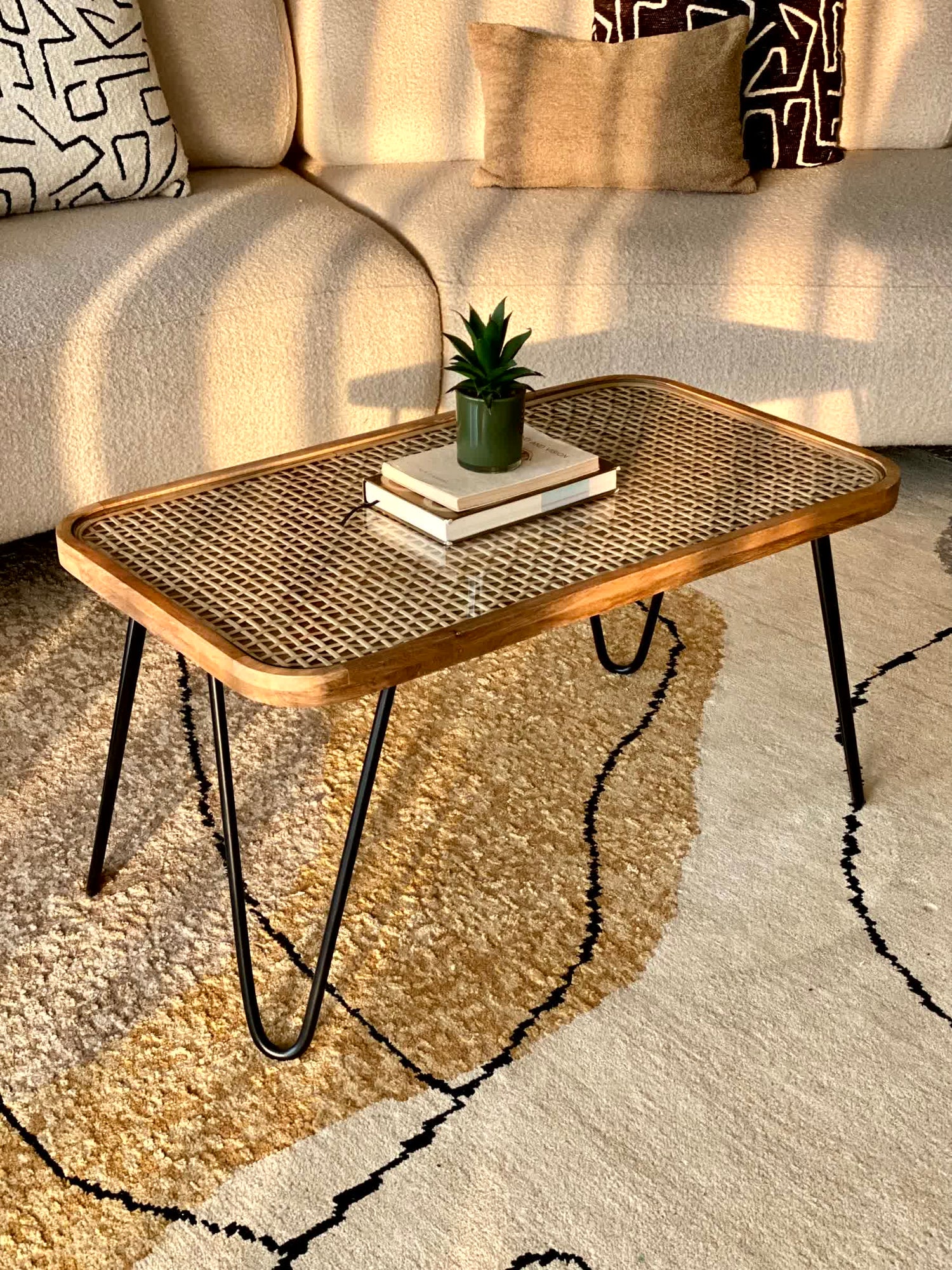 Cabo Cane Center Table