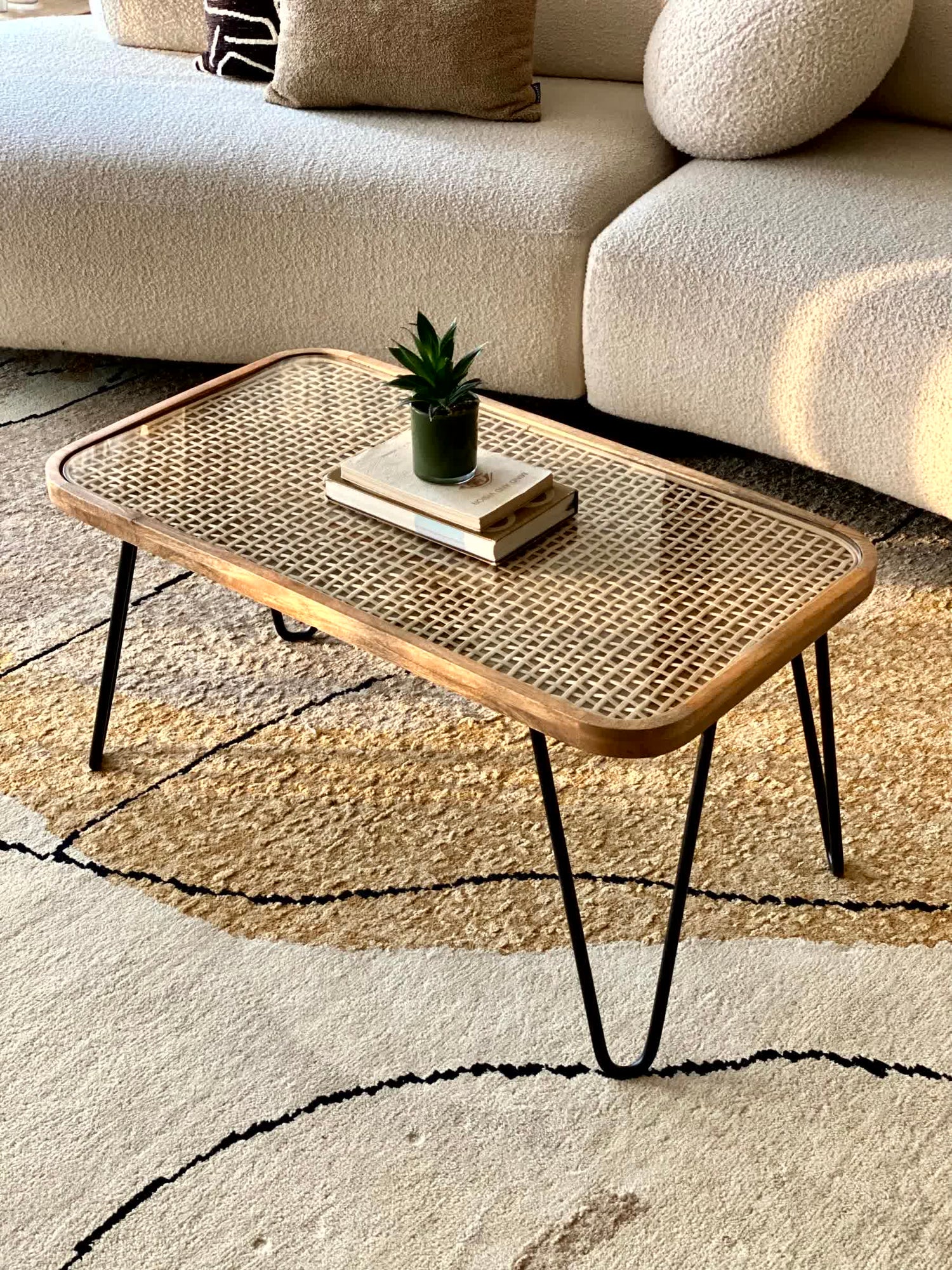 Cabo Cane Center Table