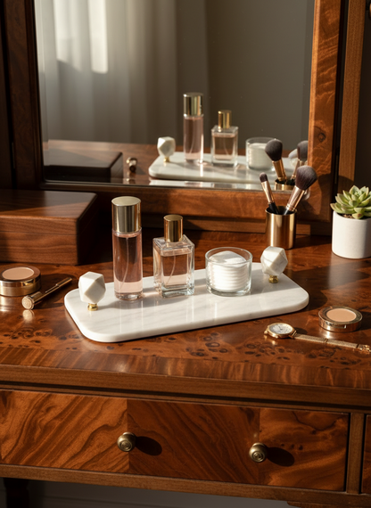 Melora Napkin Tray - White