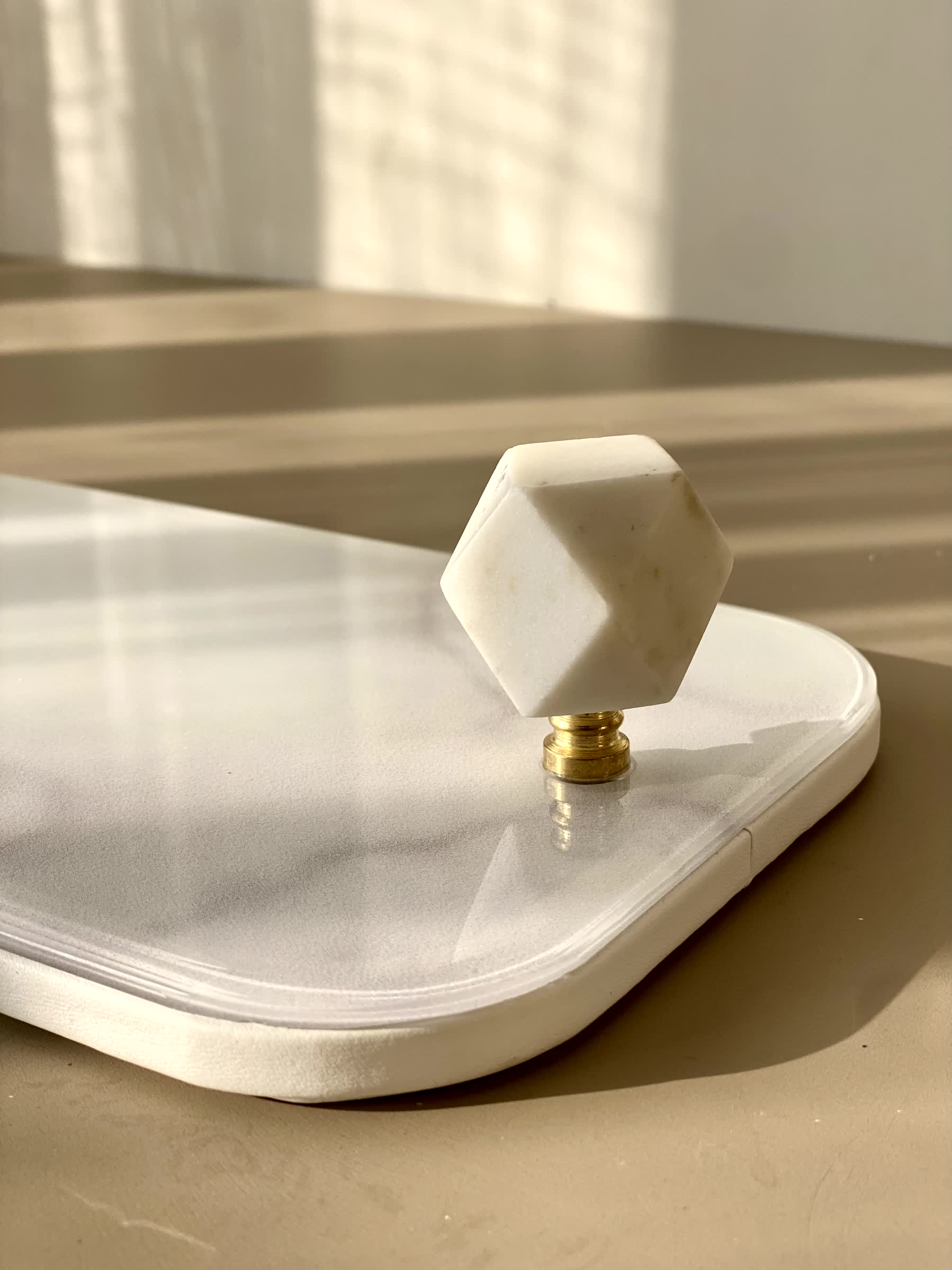 Melora Napkin Tray - White