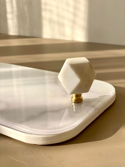 Melora Napkin Tray - White