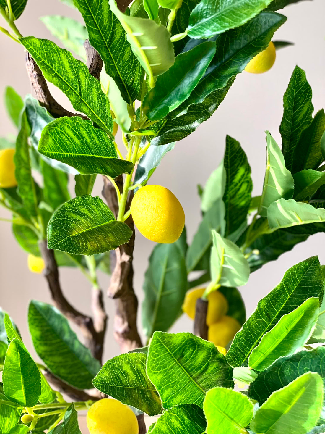 Artificial Lemon Tree - 5 Feet