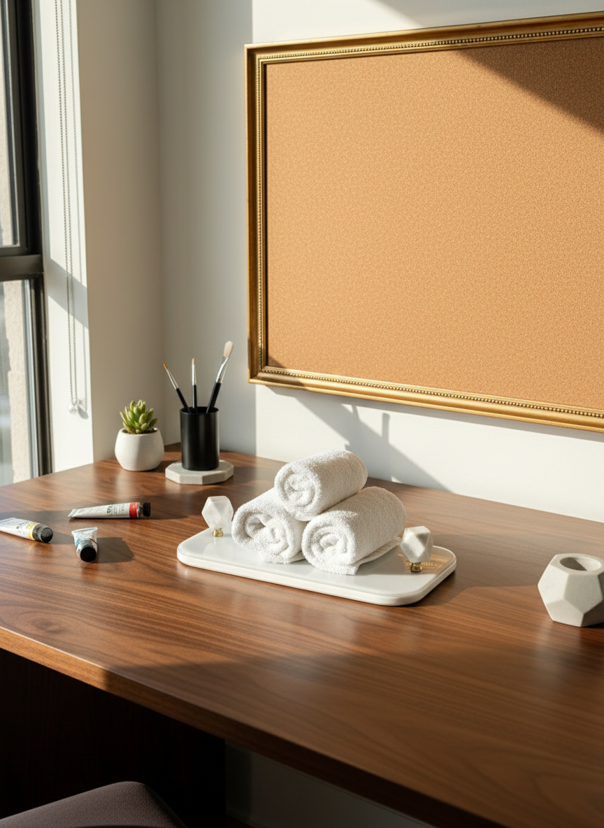 Melora Napkin Tray - White