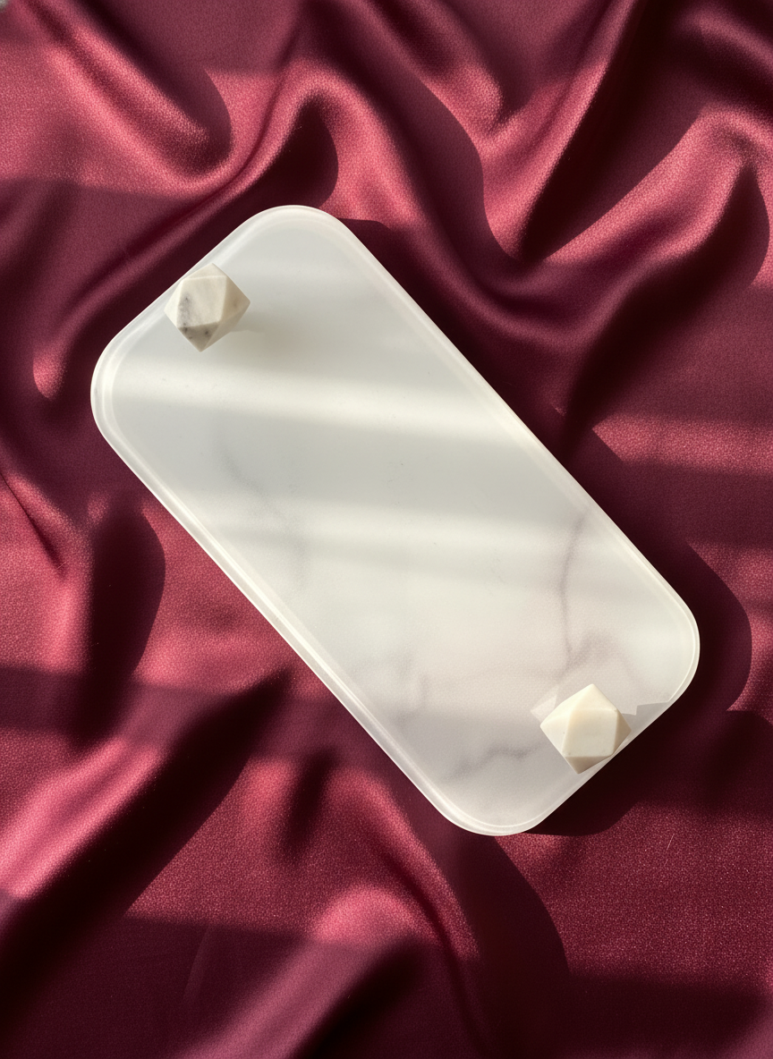 Melora Napkin Tray - White