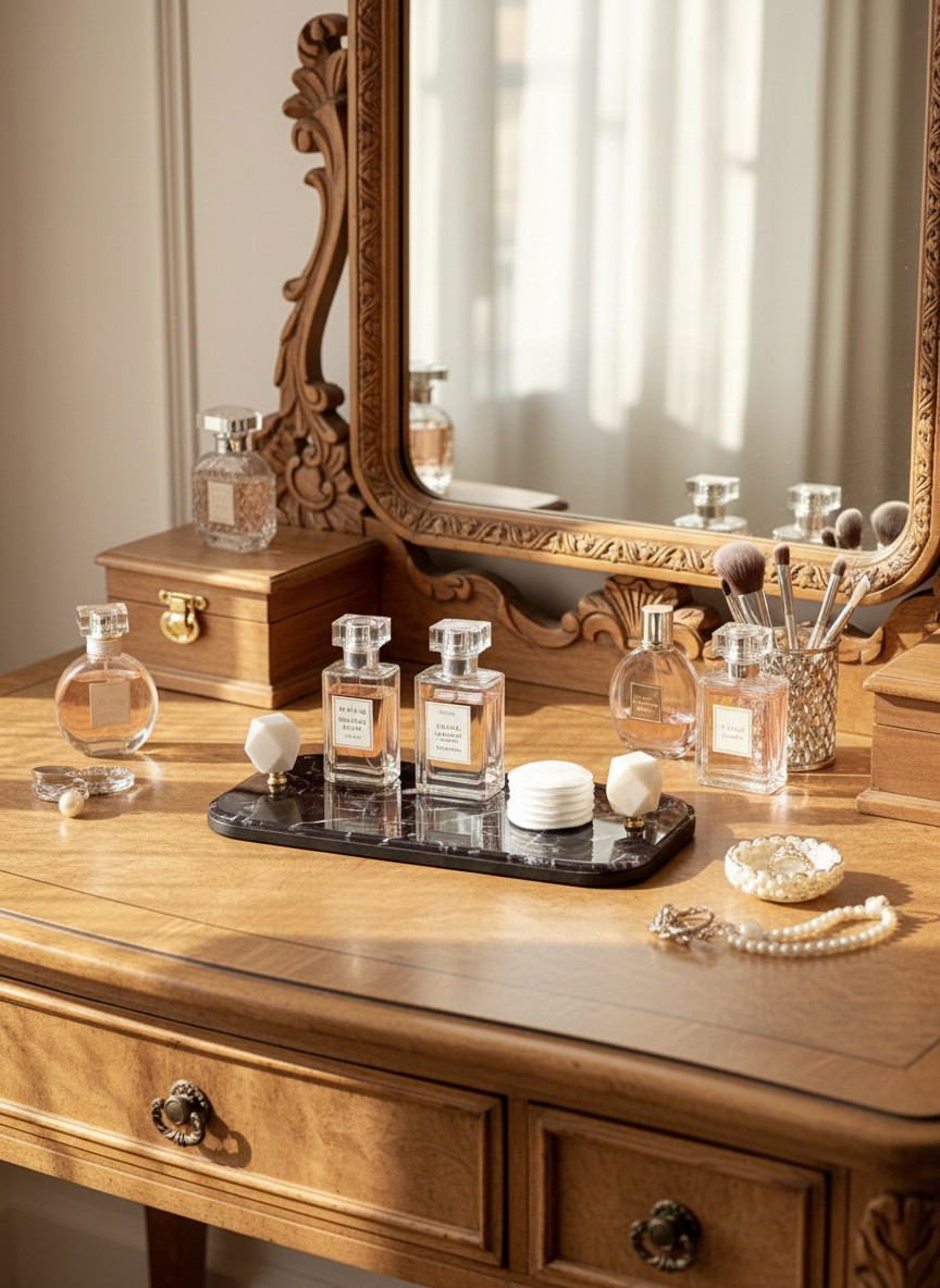 Melora Napkin Tray - Black