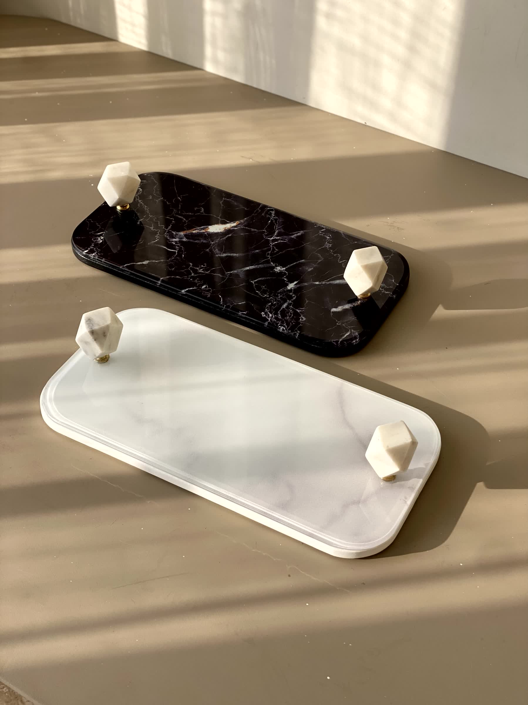 Melora Napkin Tray - White