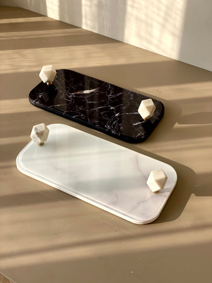 Melora Napkin Tray - White