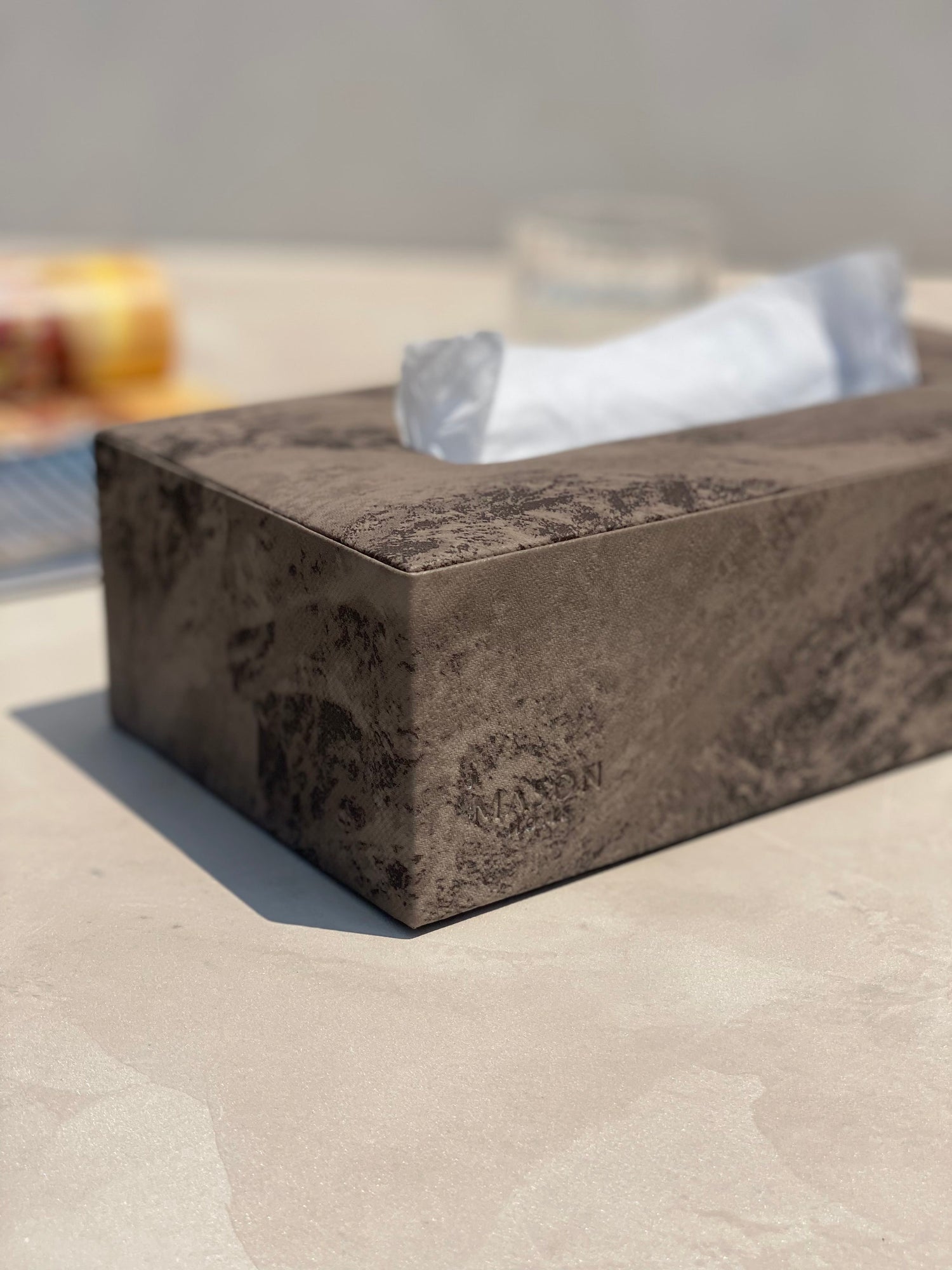 Indo Mocha Tissue Box