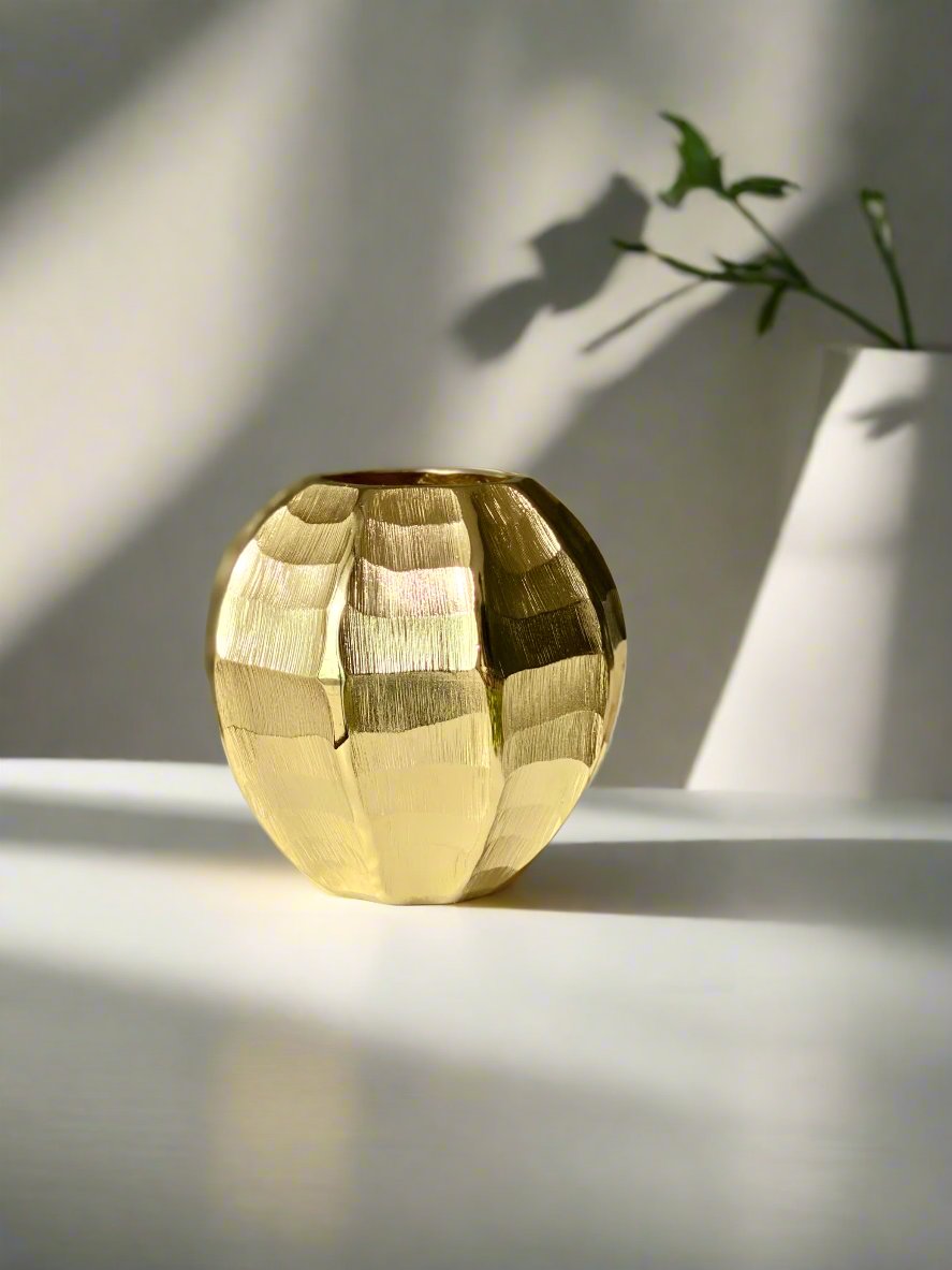 Bloom Gold Vase