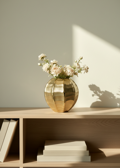 Bloom Gold Vase