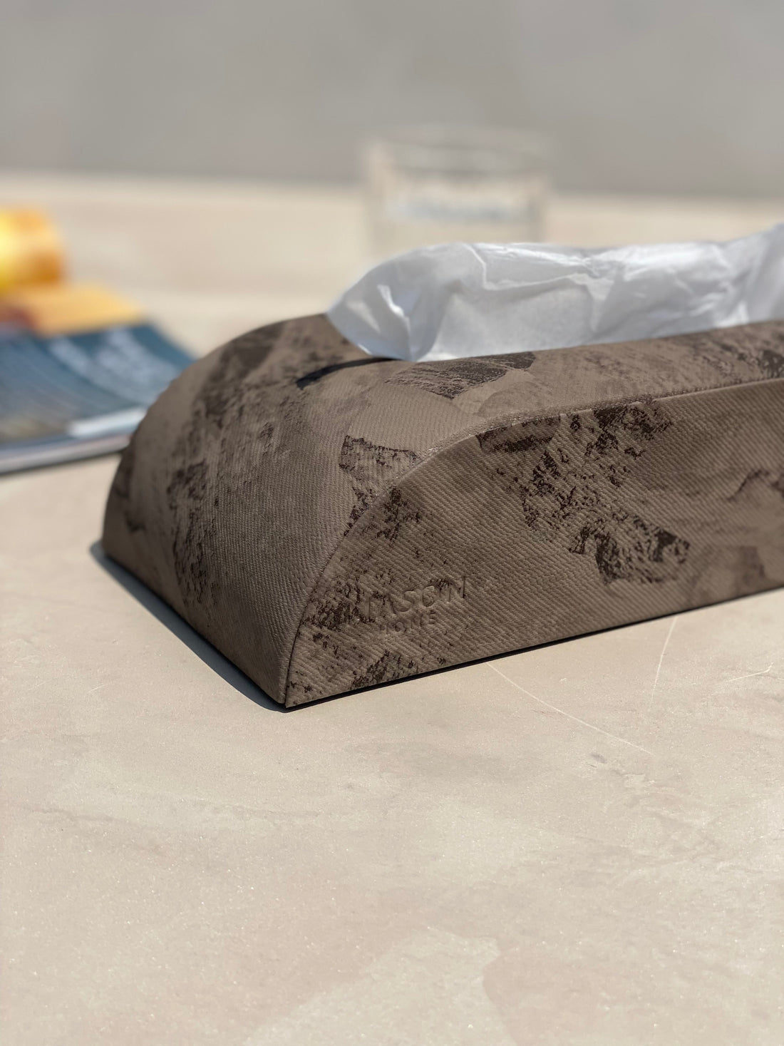 Indo Mocha Car Tissue Box