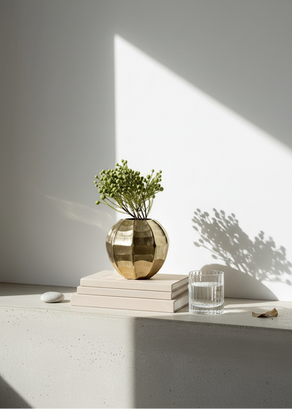 Bloom Gold Vase