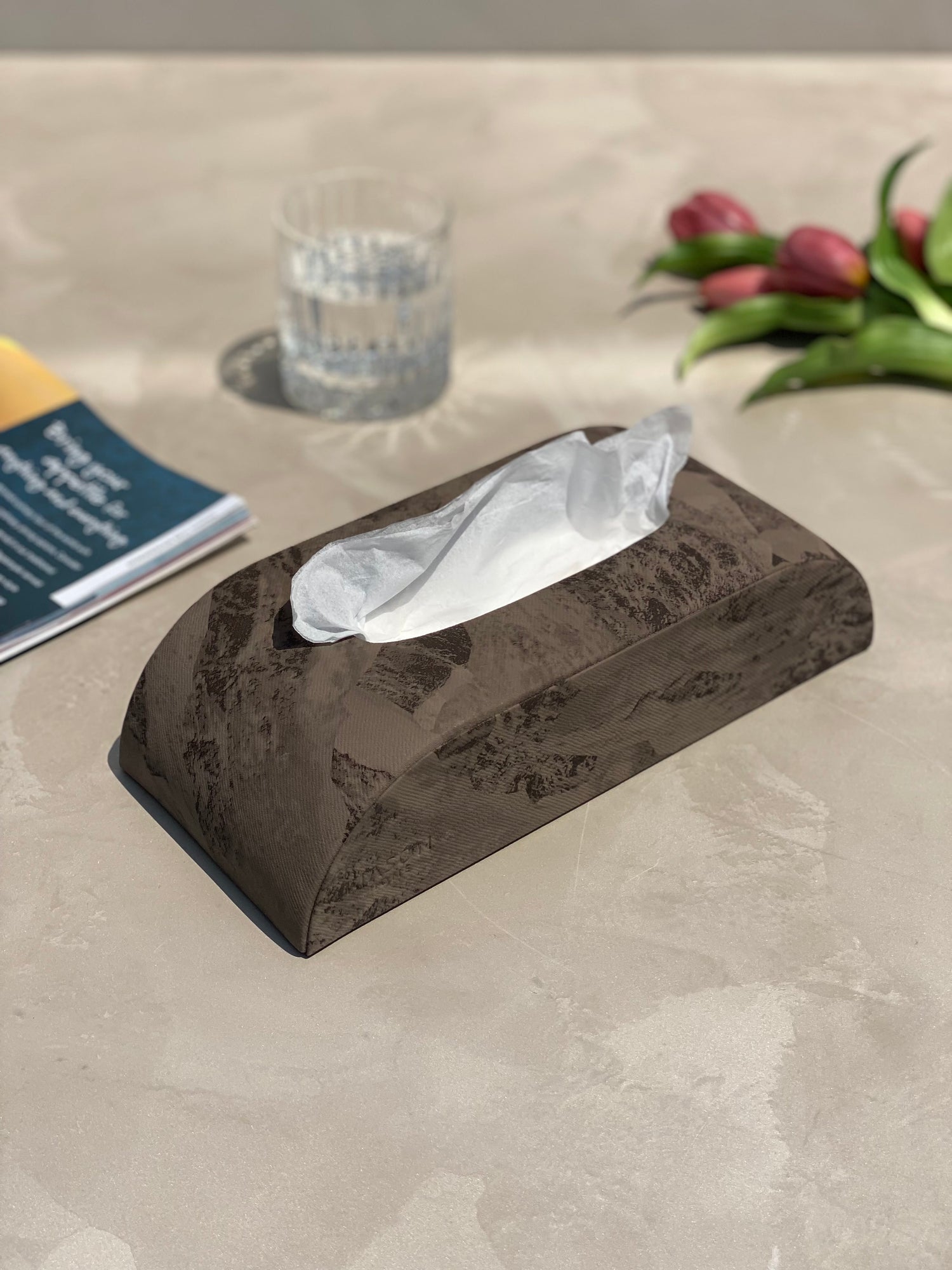 Indo Mocha Car Tissue Box