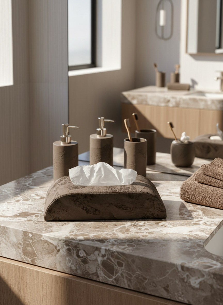 Indo Mocha Car Tissue Box